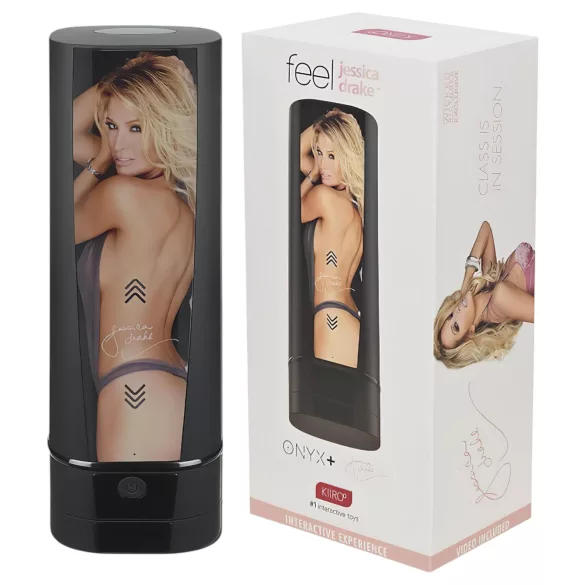 Kiiroo Onyx+ Jessica Drake - masturbateur interactif - noir