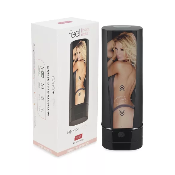 Kiiroo Onyx+ Jessica Drake - masturbateur interactif - noir