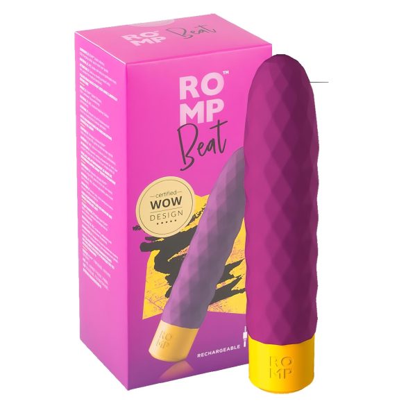 ROMP Beat - vibromasseur recharge, étanche (violet)