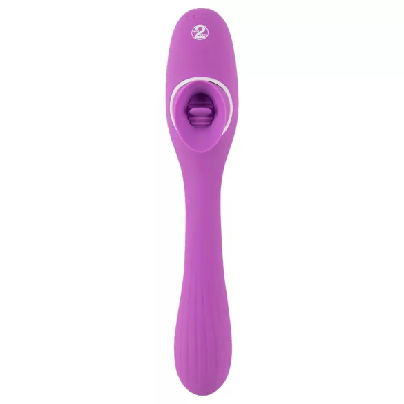 You2Toys - vibromasseur 2 fonctions rechargeable - silicone violet