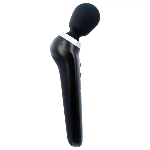 PalmPower Extreme Wand - vibromasseur rechargeable puissant - silicone noir