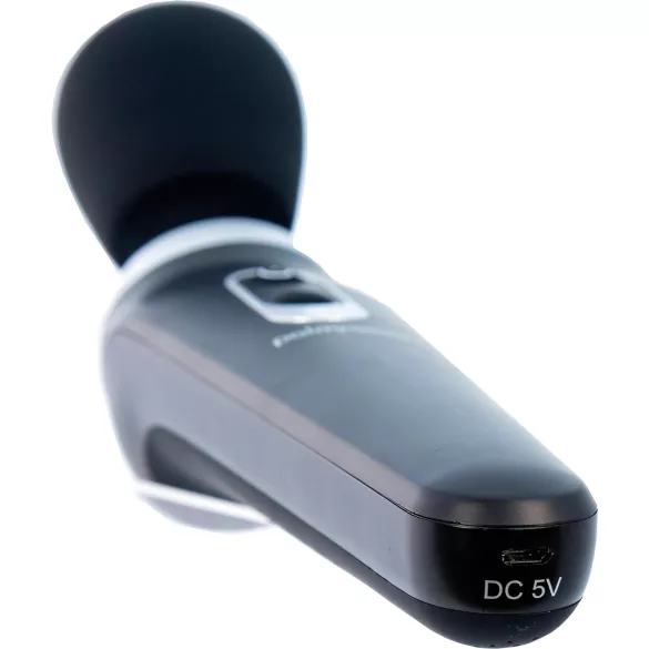 PalmPower Extreme Wand - vibromasseur rechargeable puissant - silicone noir