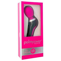   Baguette Palmé Puissante - masseur vibrant sans fil (rose-noir)