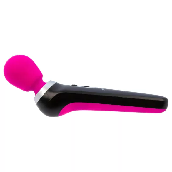 PalmPower - Wand massant puissant rechargeable - vibrateur rose et noir