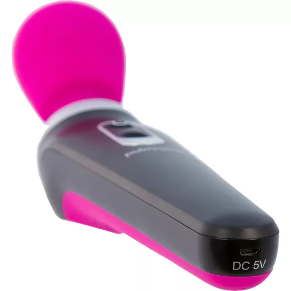 PalmPower - Wand massant puissant rechargeable - vibrateur rose et noir