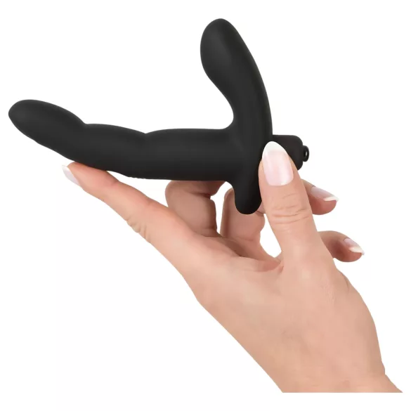 Rebel Naughty Finger - vibromasseur prostate - silicone noir