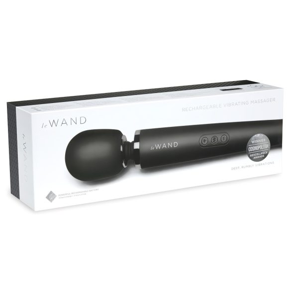 Le Wand Petite - masseur exclusif rechargeable (noir)
