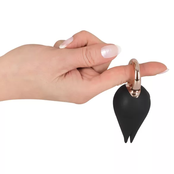 Belou - vibromasseur clitoridien étanche rechargeable - noir