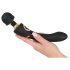 Baguette Cléopâtre - masseur vibrant étanche rechargeable (noir)