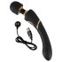 Baguette Cléopâtre - masseur vibrant étanche rechargeable (noir)