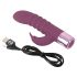 Rabbit Vibe - vibromasseur G-point avec stimulateur clitoridien (violet)
