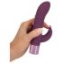 Rabbit Vibe - vibromasseur G-point avec stimulateur clitoridien (violet)