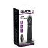Velours Noir - vibromasseur anal rechargeable et pulsant (noir)