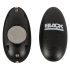Velours Noir - vibromasseur anal rechargeable et pulsant (noir)