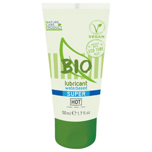 HOT Bio Super - Lubrifiant à base d'eau végétalien (50 ml)