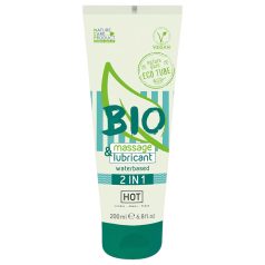   HOT Bio 2IN1 - Gel lubrifiant et massage à base d'eau (200ml)