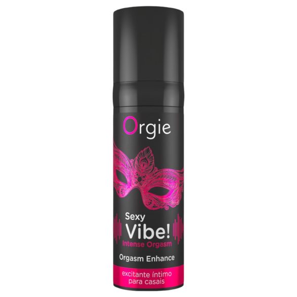 Orgie - Gel effet vibrant unisexe - stimulant orgasme - 15ml
