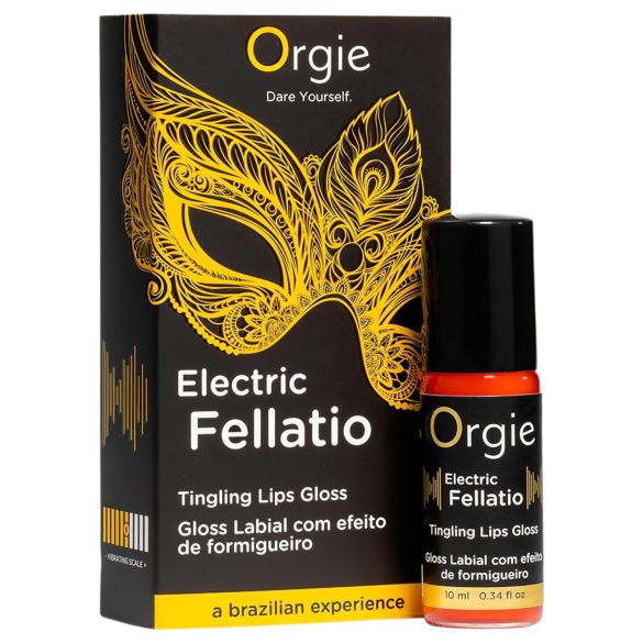 Orgie Electric Fellation - gloss stimulant baisers (10ml)