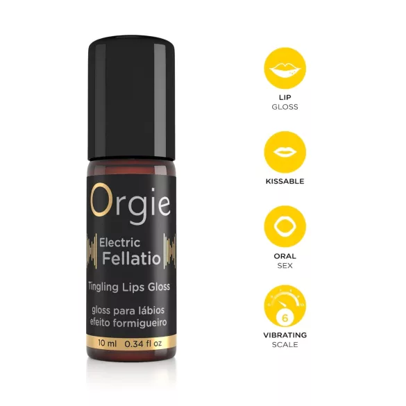 Orgie Electric Fellation - gloss pour lèvres effet picotement (10 ml)