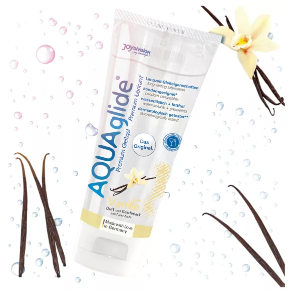 AQUAglide lubrifiant vanille - base eau (100ml)