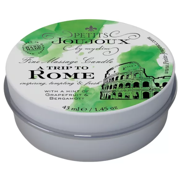 Petits Joujoux Rome - bougie de massage - pamplemousse bergamote - 43ml