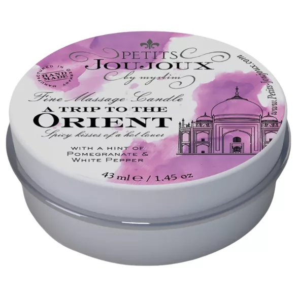 Petits Joujoux Orient - bougie de massage 43ml - grenade poivre blanc