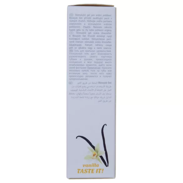 Blowjob Gel - gel lubrifiant oral - goût vanille - 50ml