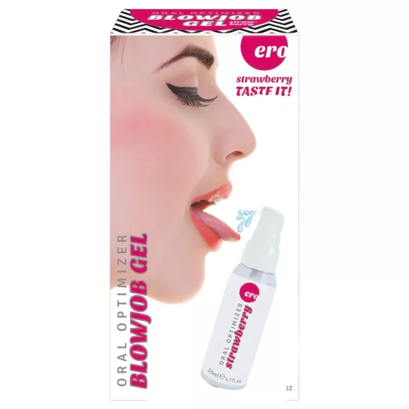 HOT - Gel pour fellation - lubrifiant oral - fraise (50 ml)
