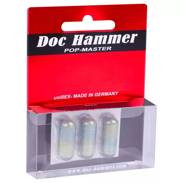 Doc Hammer - complément alimentaire en capsules - unisexe - 3 pièces