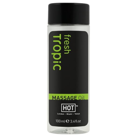 Huile de massage HOT - Tropiques (100ml)