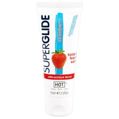 HOT Superglide à la Fraise - Lubrifiant Comestible (75 ml)