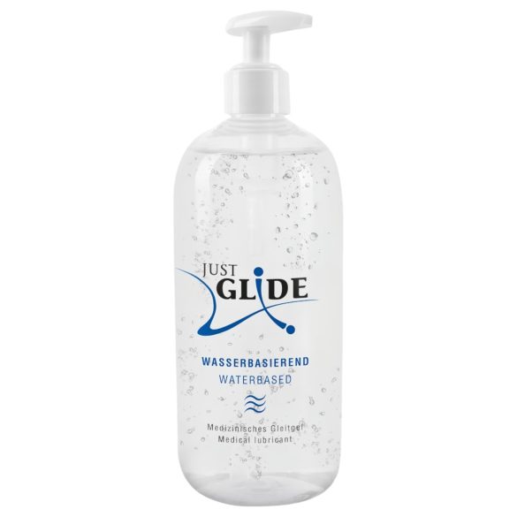 Just Glide gel lubrifiant à base d'eau (500 ml)