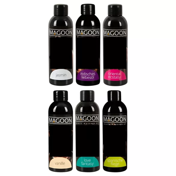 Magoon - Coffret huiles de massage - 6 x 100ml