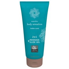   Shiatsu 2en1 Ambre - huile massage lubrifiante - ambre (200ml)