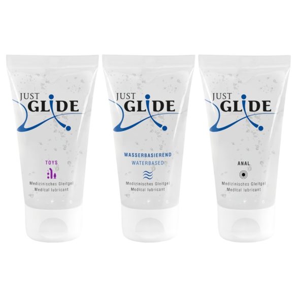 Ensemble de lubrifiants Just Glide (3x50ml)