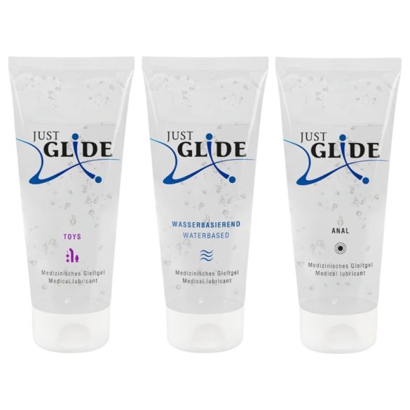 Just Glide lubrifiant set (3x200ml)