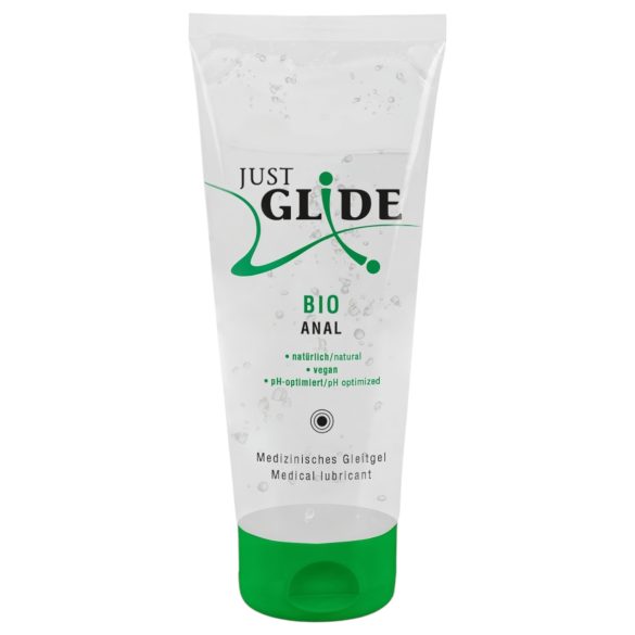 Just Glide Bio ANAL - lubrifiant vegan à base d'eau (200ml)