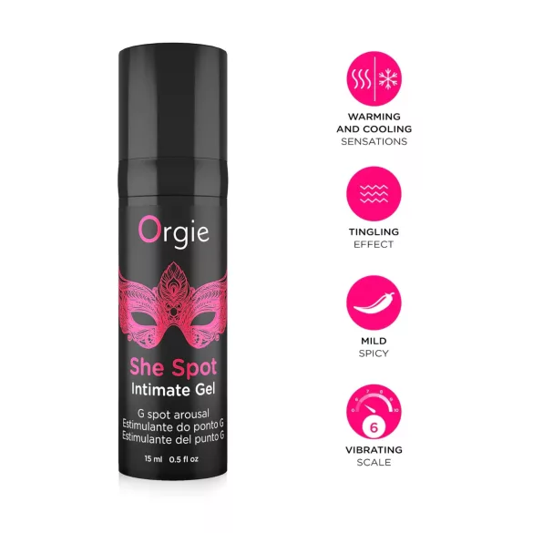 Orgie - sérum stimulateur point G - stimulation intense - 15ml