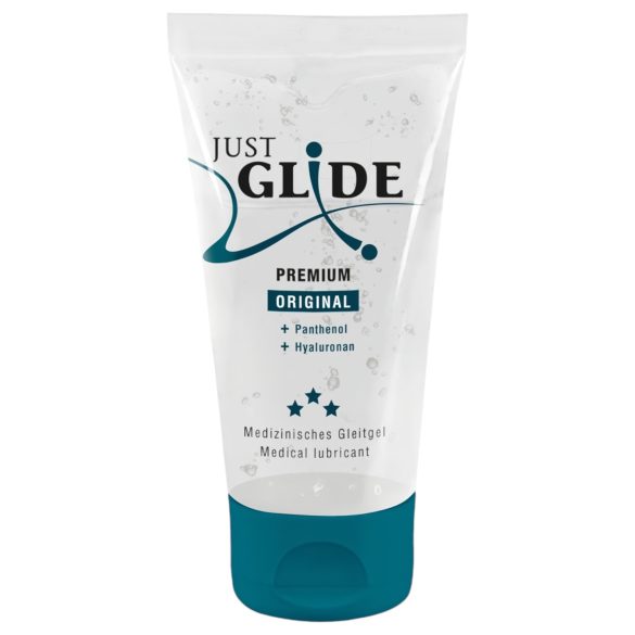 Just Glide Premium Original - lubrifiant végan à base d'eau (50ml)