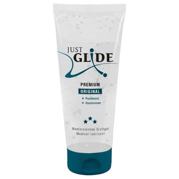 Just Glide Premium Original - lubrifiant vegan à base d'eau (200ml)