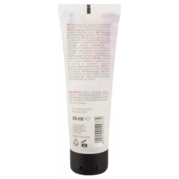 Just Play - gel stimulant clitoris femme - gel intime 80ml