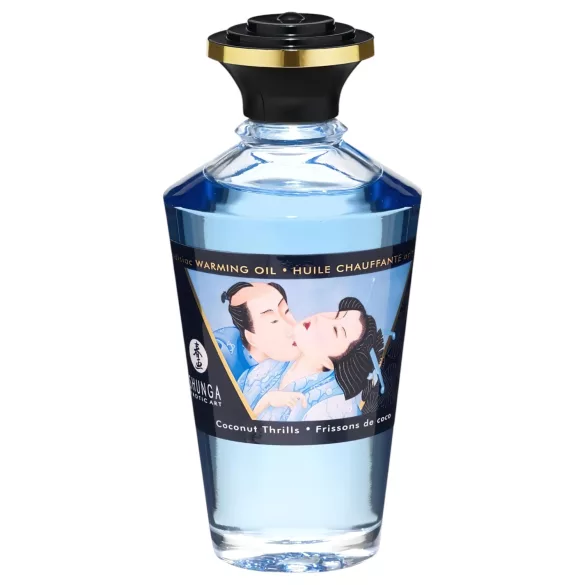 Shunga - huile de massage chauffante - coco - 100ml