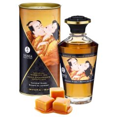 Shunga - Huile de massage chauffante - Caramel (100 ml)