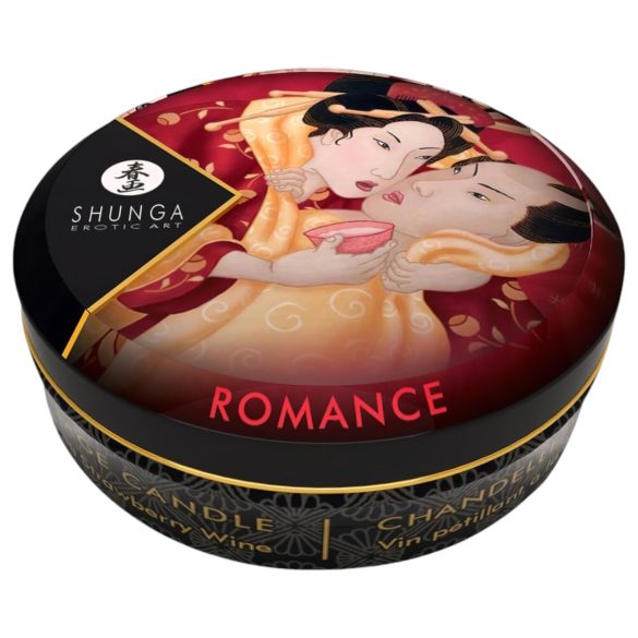 Shunga - Bougie de massage - Fraise (30 ml)