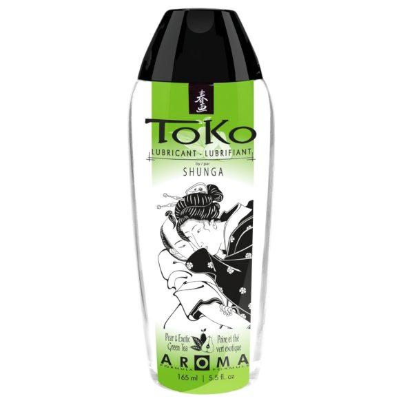 Shunga Toko - lubrifiant à l'eau - thé vert poire (165ml)