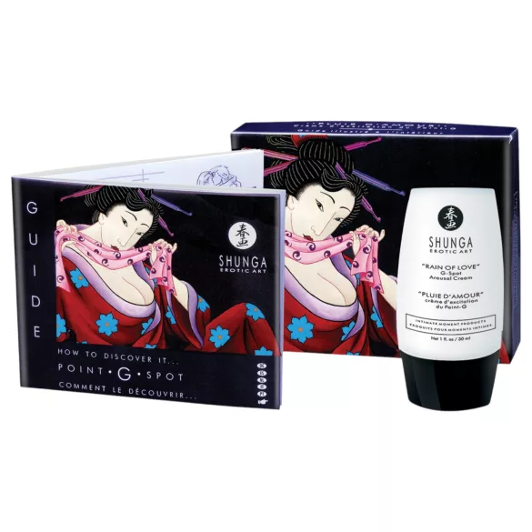 Shunga Rain of Love - crème stimulante pour le point G pour femmes (30 ml)
