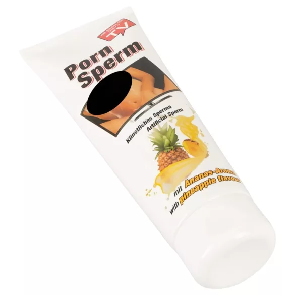 Faux sperme - lubrifiant saveur ananas - 250ml
