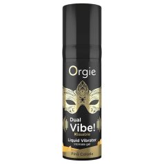   Orgie Dual Vibe! - vibromasseur liquide - Piña Colada (15ml)