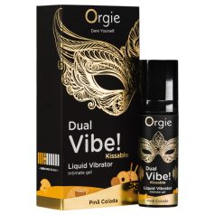   Orgie Dual Vibe! - vibromasseur liquide - Piña Colada (15ml)