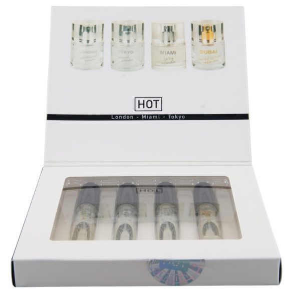 Coffret parfum HOT LMTD pour femmes (4x5ml)